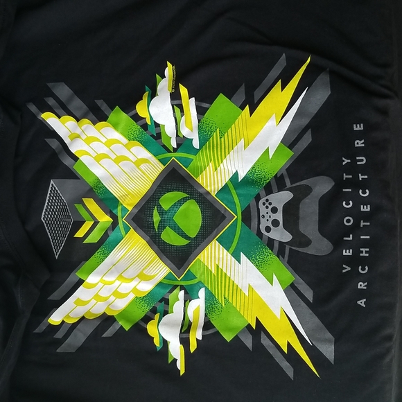 X Box Velocity Architecture Short Sleeve T-Shirt - Picture 3 of 5
